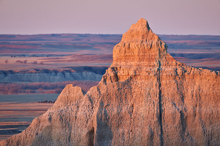 Badlands At Dawn