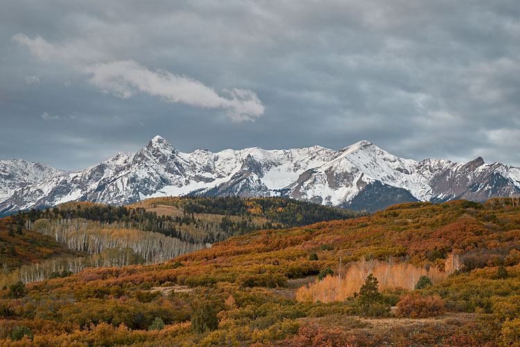 Sneffels Range In The Fall