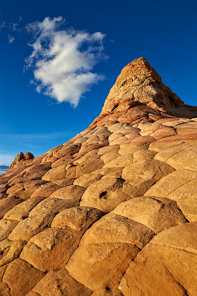 Sandstone Hill And Cloud