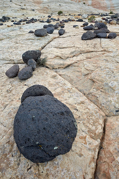 Boulders On Sandstone