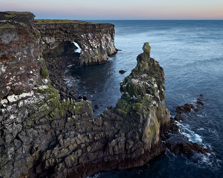 Sea Stack And Sea Tunnel