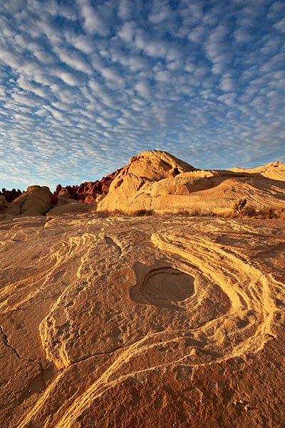 Sandstone And Clouds
