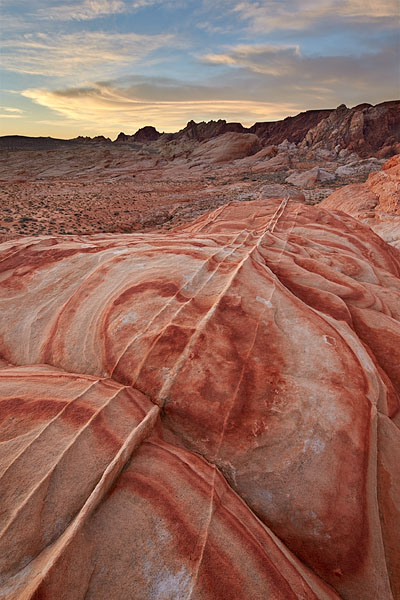 Sandstone Forms At Dawn